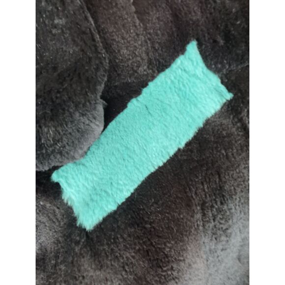 Black/Multicolor Reversible Rabbit Jacket -XL - Picture 9 of 11